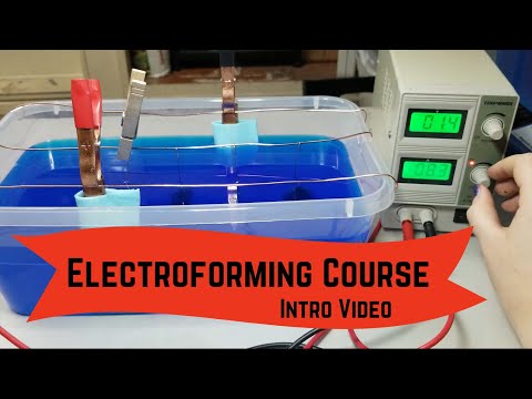 Electroforming Course Intro - 6 Step Class on How to Copper Electroform