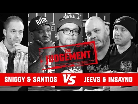 Sniggy & Santios vs Jeevz & Insayno - The Judgement Punchoutbattles Live