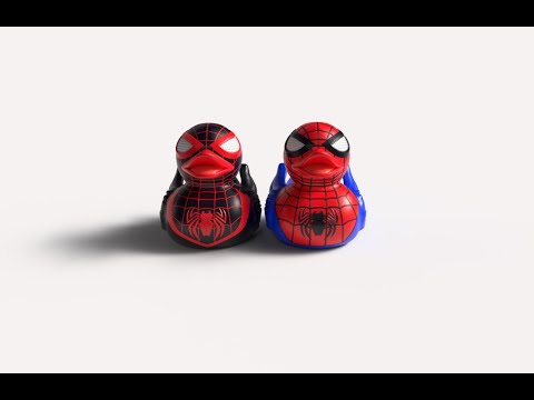 🦆 Duck -Spiderman・ 3D File for 3D printing・Cults