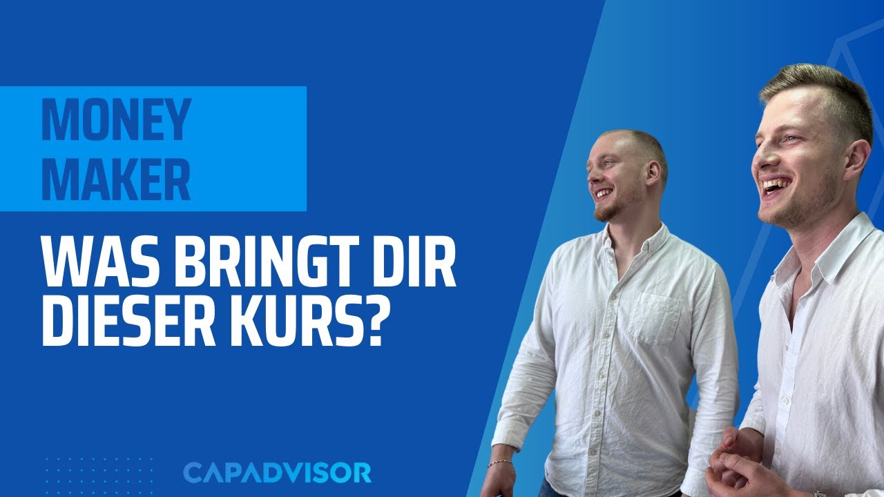 Herzlich Willkommen | Money Maker Kurs
