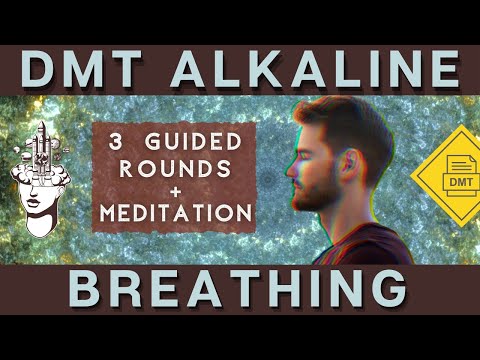 [POWERFUL] DMT Alkaline Breathing + Meditation At The End - 3 Guided Rounds (Hermetic Hangpan)