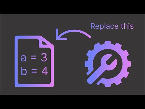 Stop Hard Coding Values - Use Config Files Instead