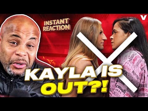 Daniel Cormier REACTS to Kayla Harrison OUT vs. Amanda Nunes at UFC 324 with neck injury