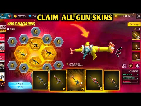 NEW XM8 AND MAC10 RING EVENT| FREE FIRE NEW EVENT| FF NEW EVENT TODAY| NEW FF EVENT|GARENA FREE FIRE