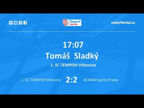 Sestřih Tipsport extraligy mužů : 1. SC TEMPISH VÍTKOVICE :ACEMA SPARTA PRAHA  6:2