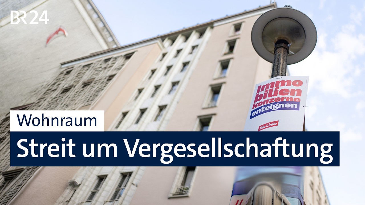 Berlin: Streit um Enteignungspläne der Linken | BR24