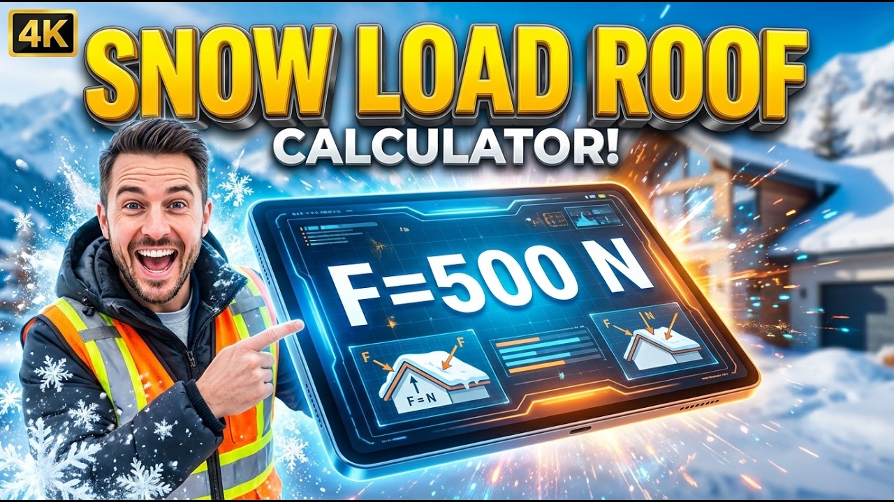 Snow Load Roof Interactive Calculator