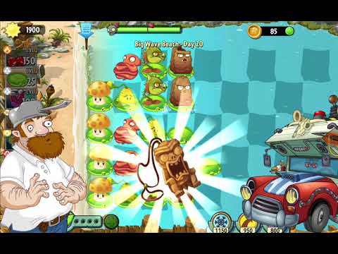 Plants vs. Zombies 2 : Big Wave Beach - Gameplay Walkthrough Part 6