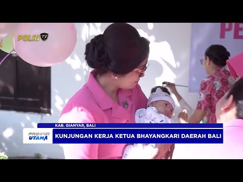 KAPOLDA BALI DAN KETUA BHAYANGKARI BALI LAKSANAKAN KUNJUNGAN KERJA DI POLRES GIANYAR