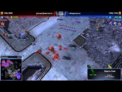 SC2 - Hairy Masters - ZvZ - Nerchio vs Stephano