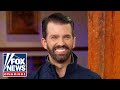Donald Trump Jr reacts to chants of 039 46