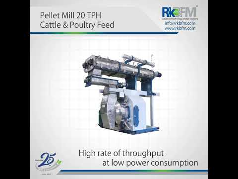 Inovo pellet mill, 4-30 tph