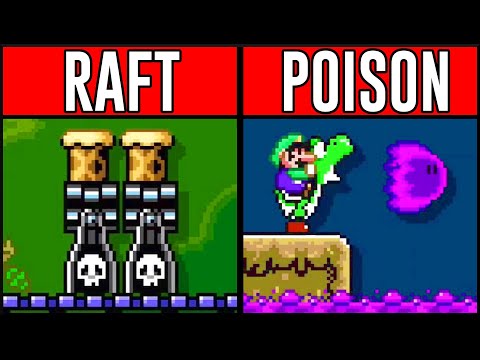 Easy Forest Ideas in Mario Maker 2!