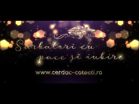 Cerdac Cotești vă urează Sărbători Fericite!