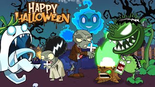 Plants vs Zombies Animation Halloween 2025 🎃🌻
