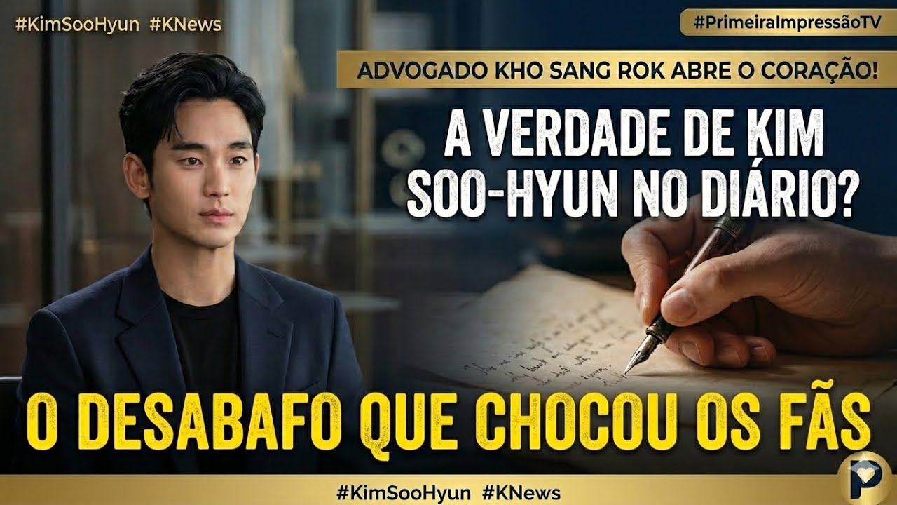 CASO KIM SOO HYUN ADVOGADO KHO SANG ROK TITÃ FAZ DESABAFO INÉDITO E FAZ REVELAÇÕES- TRADUZIDO PT BR 