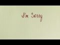 The Maine I'm Sorry Lyrics (HD)