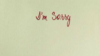The Maine I&#39;m Sorry Lyrics (HD)