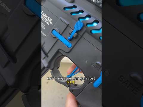 DO NOT buy a Lancer tactical *airsoft gun* #airsoft #gun #airsoftguns #toy #shooting #airsoftrifles
