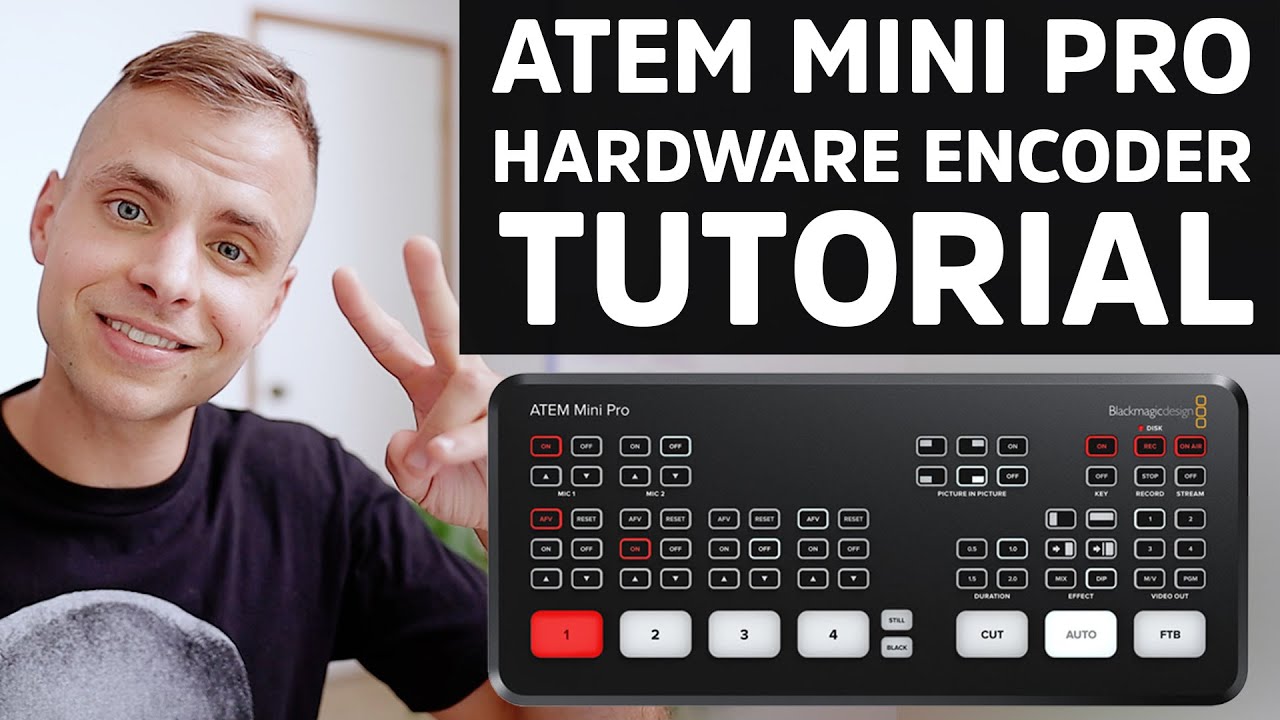 How To Use ATEM Mini Pro Hardware Encoder for YouTube | Step by Step Tutorial