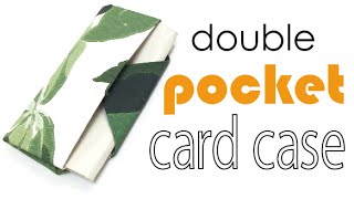 Origami Paper Pocket Card Case - Origami Kawaii〔#004〕