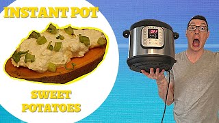Instant Pot Steamed Sweet Potato
