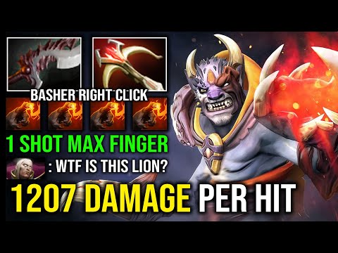 HOW TO SOLO MID LION AGAINST INVOKER 1207 Damage Per Hit Abyssal Blade Crit Carry Dota 2