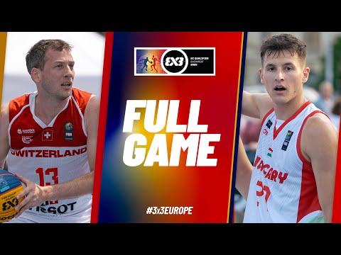 Switzerland 🇨🇭 vs Hungary 🇭🇺 | FIBA 3x3 Europe Cup 2025 Qualifier | Ticket Game