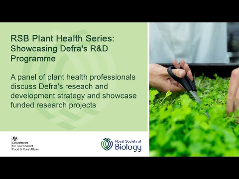 Plant Health Series: Showcasing Defra's R&D Programme | Royal Society of Biology