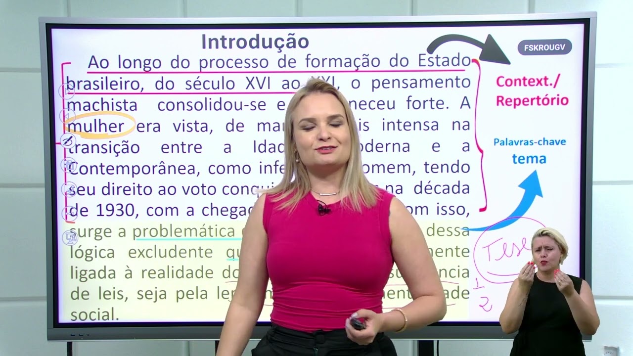 Aula 21 - Estudo Orientado Redação Nota Mil