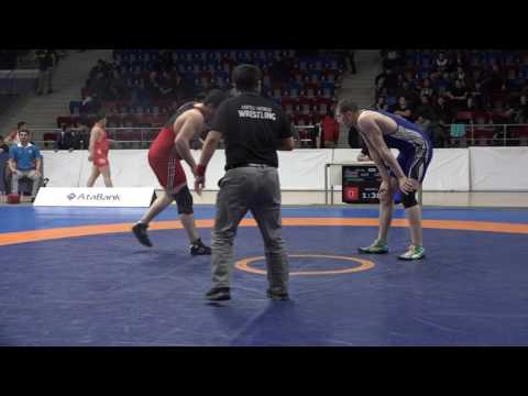 AWF CUP 2017 / 100 kg bronze medal match cadets freestyle