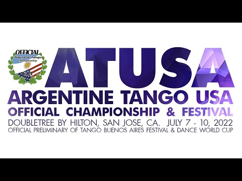 ATUSA 2022 Semi-Final Salon/Stage / Vals / Milonga / So you think you can tango?  Competition July 9