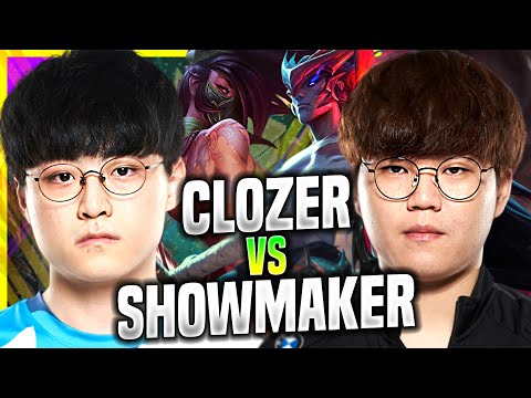 DWG SHOWMAKER VS T1 CLOZER! - DWG ShowMaker Plays Akali Mid vs T1 Clozer Yone! | Preseason 11
