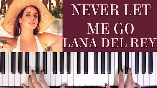 HOW TO PLAY: NEVER LET ME GO - LANA DEL REY