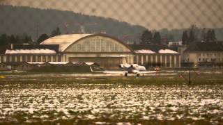 preview picture of video 'WEF 2015: Take-Off in Dübendorf'