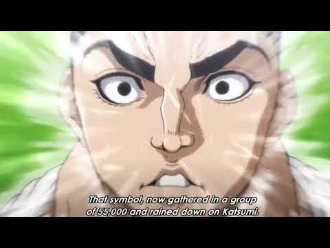Baki season 2 - Katsumi enters stadium