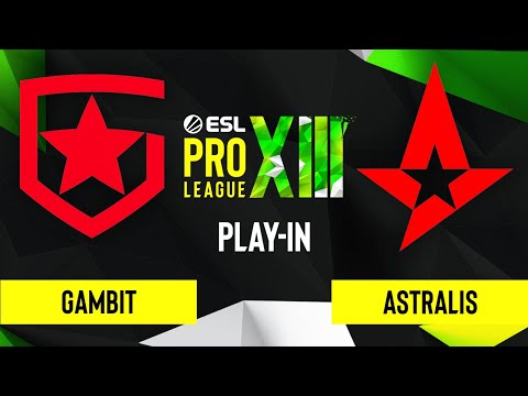 CS:GO - Gambit vs. Astralis [Overpass] Map 1 - ESL Pro League Season 13 - Play-In