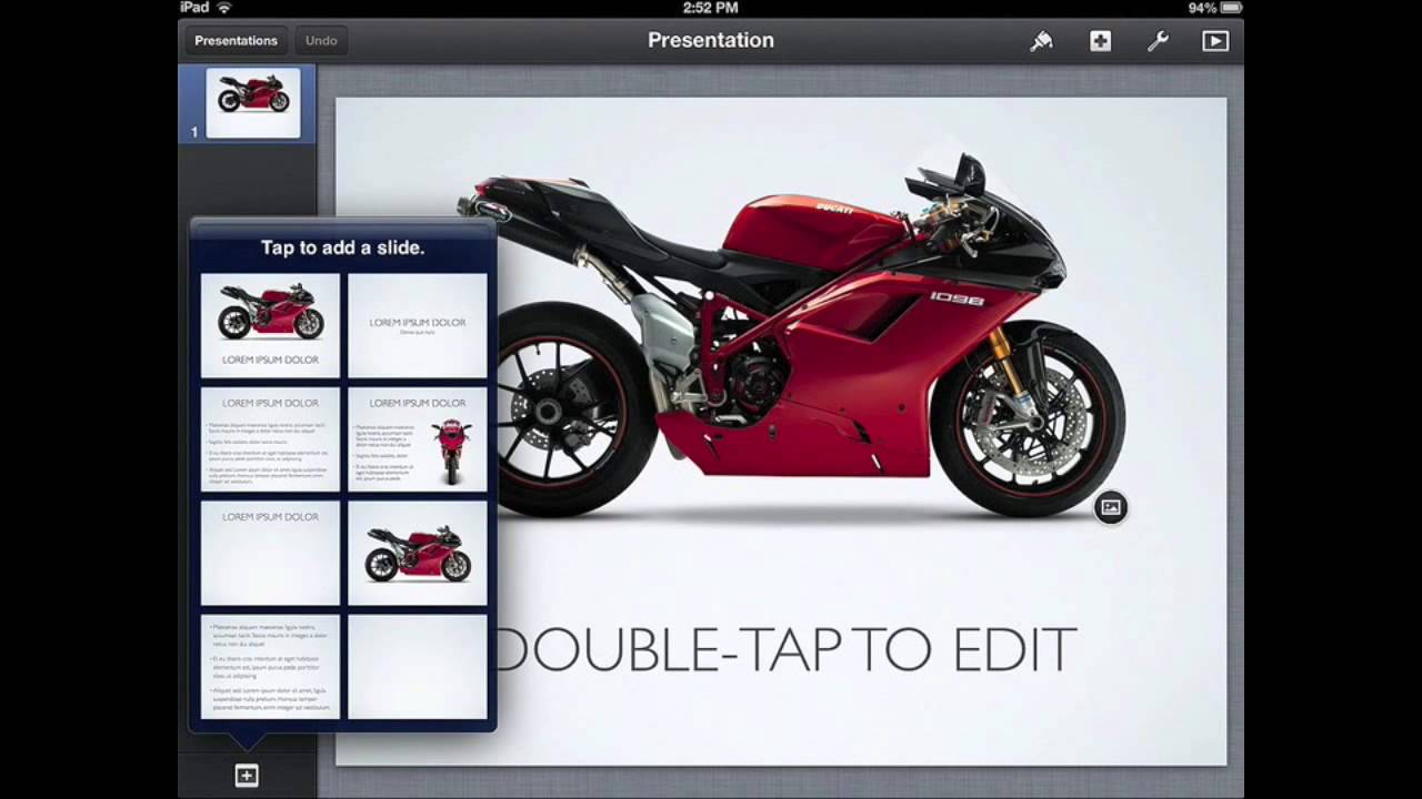 Keynote Part II - Adding and Arranging Slides