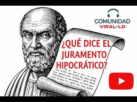 ¿QUÉ DICE EL JURAMENTO HIPOCRÁTICO?