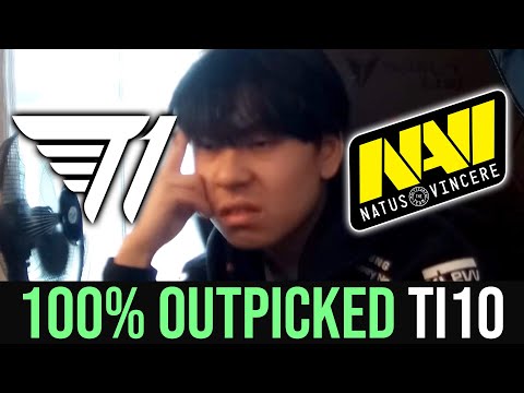 T1 vs NaVi - 100% OUTPICKED on The International 2022