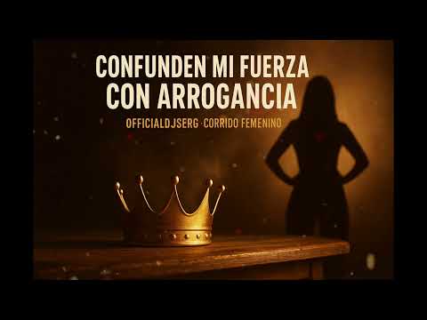 Confunden Mi Fuerza con Arrogancia (Corrido Femenino)-OfficialDJSerg