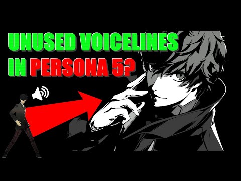 Persona 5 - Akira's Unused Voice Lines