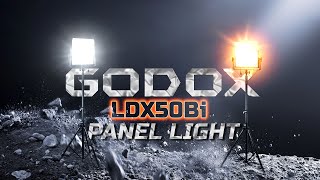 GODOX LDX50Bi Bi Colour Panel Light Test/Review