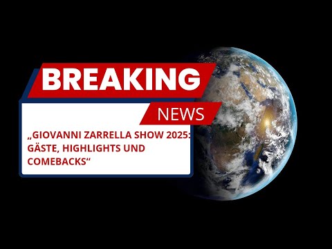 „Giovanni Zarrella Show 2025: Gäste, Highlights und Comebacks“