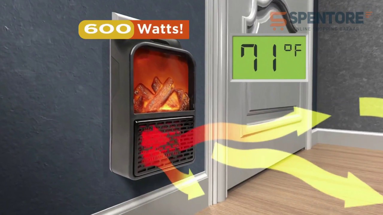 Mini Portable Electric Heater with Remote Control