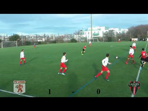 U15 D1 RHONE J10 DU 15122019  FC LYON 1893 VS CASCOL