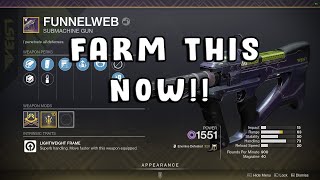 NEW*Afk* Funnel Web Farm and Powerful Engram Farm (Easy Farm)- Destiny 2 Witch Queen