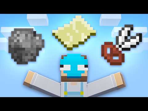 Minecraft, But It's ROCK PAPER SCISSORS!