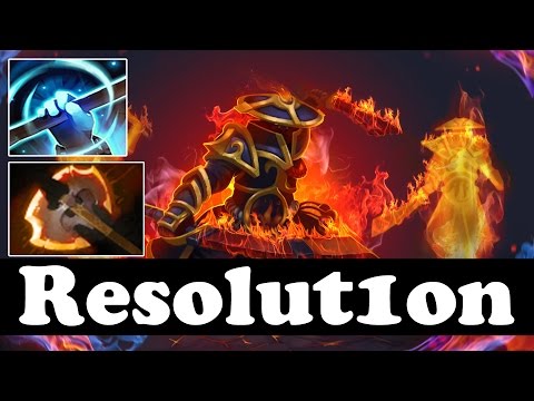 EMPOWER AND BATTLEFURY - Resolut1on 8000MMR Ember Spirit - Dota 2