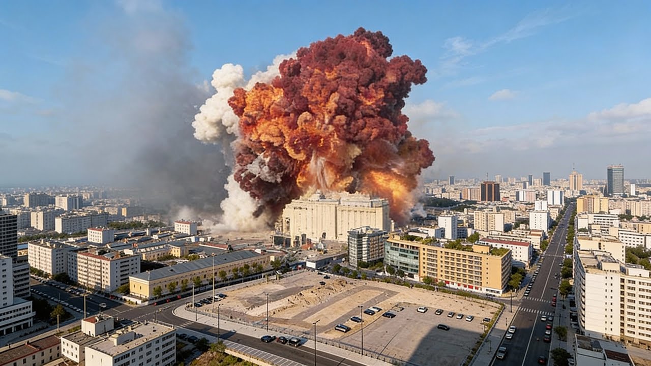 PANIC IN MOSCOW REGION: YELLOW MUSHROOM CLOUD OVER “RESURRECTION CITY” AFTER CHEMICAL PLANT ATTACK